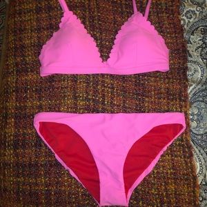 Pink bikini
